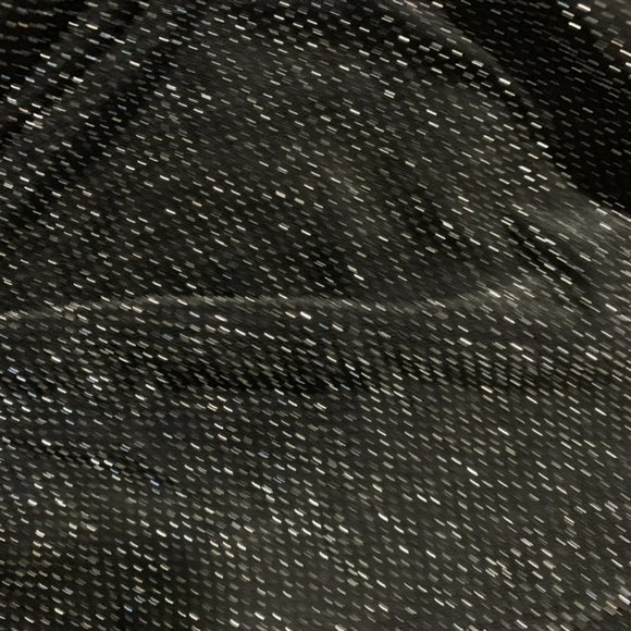 NWT: Lulu's Celestial Black and Silver Sparkly Wrap Maxi Dress | Size: L - Picture 7 of 8